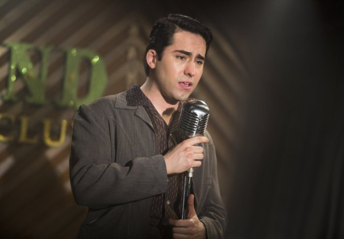 John Lloyd Young won a well deserved Tony® for the role of Frankie Valli. But was he the best person for the job for the film this time around? Me thinks not. 